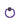 Béatrice - Purple elastic stingray bracelet